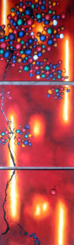 Fruit Tree 40 All - 30" x 90" - Not for sale