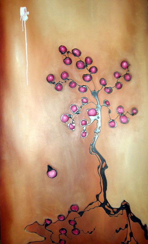 Fruit Tree 49 - 16" x 24" - $200