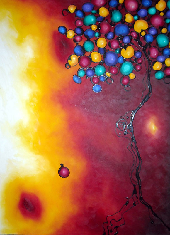 Fruit Tree 61 - 24" x 30" - $250