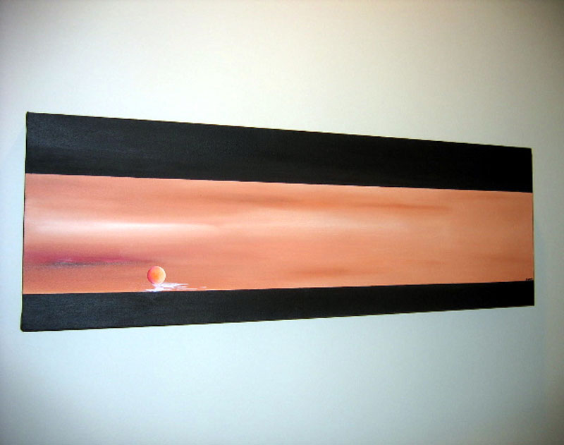One Marble - 16" x 40" - Not for sale