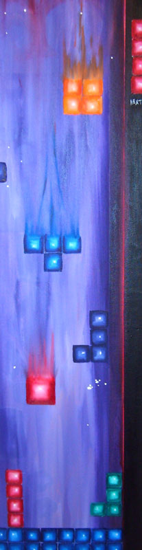 Tetris - 8" x 30" - Not for sale