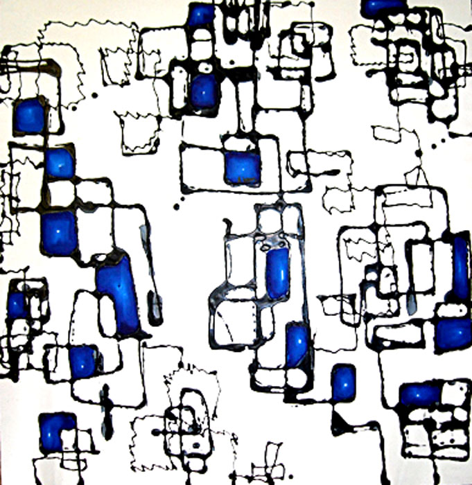 White Squares 2 - 30" x 30" - $300